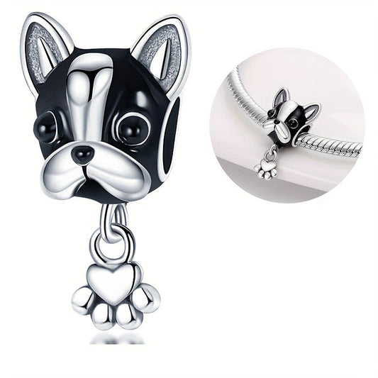 Black Dog Paw Charm