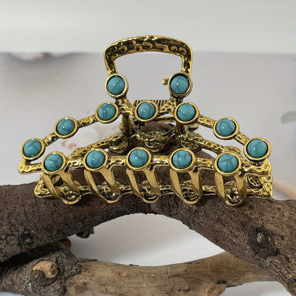 Turquoise Stone Hair Clip