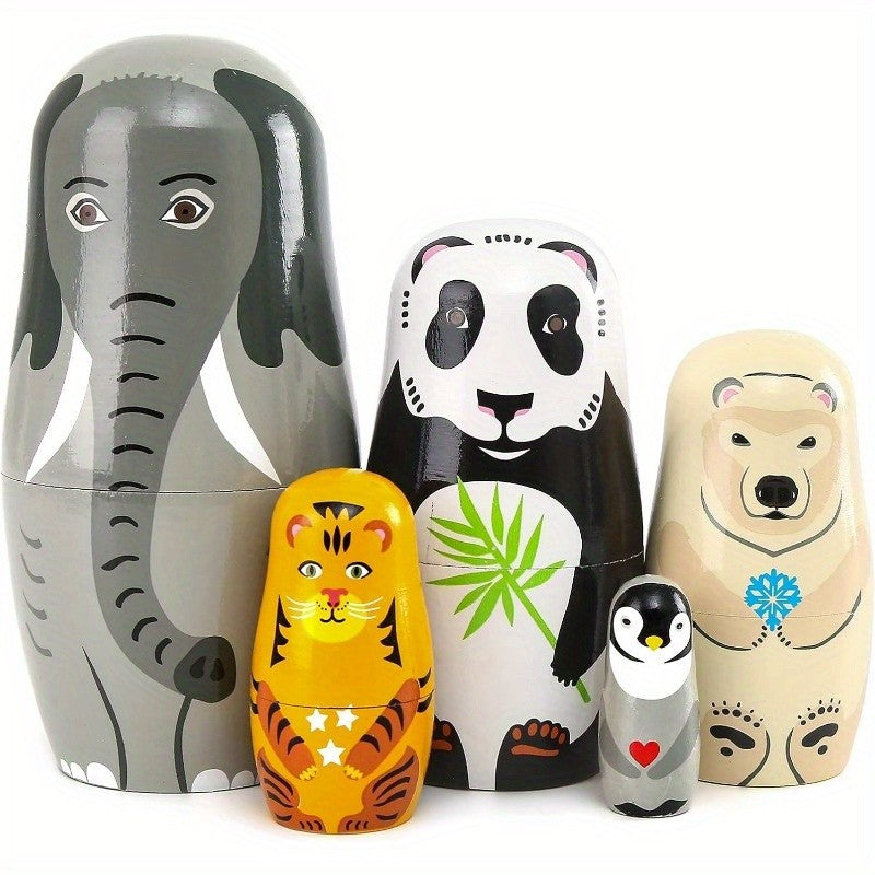 Animal Nesting Doll Set