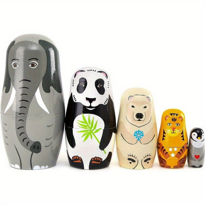 Animal Nesting Doll Set