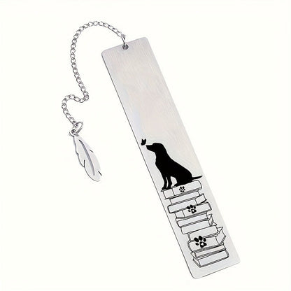 Cat & Butterfly Bookmark