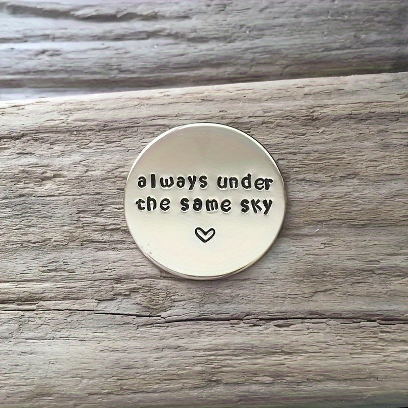 "I Love You More" Heart Token