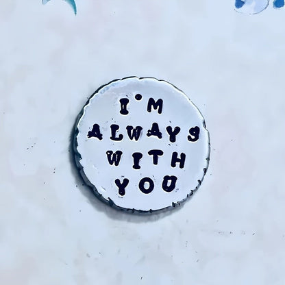 "I Love You More" Heart Token