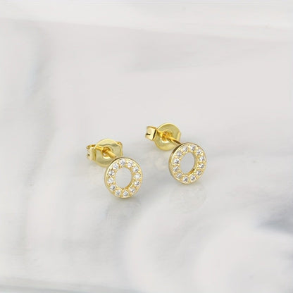 Crystal Initial Z Earrings
