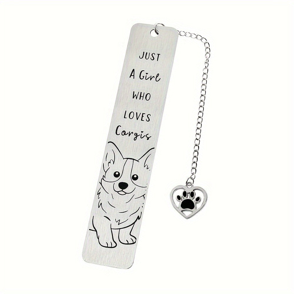 Paw Print Dog Bookmark
