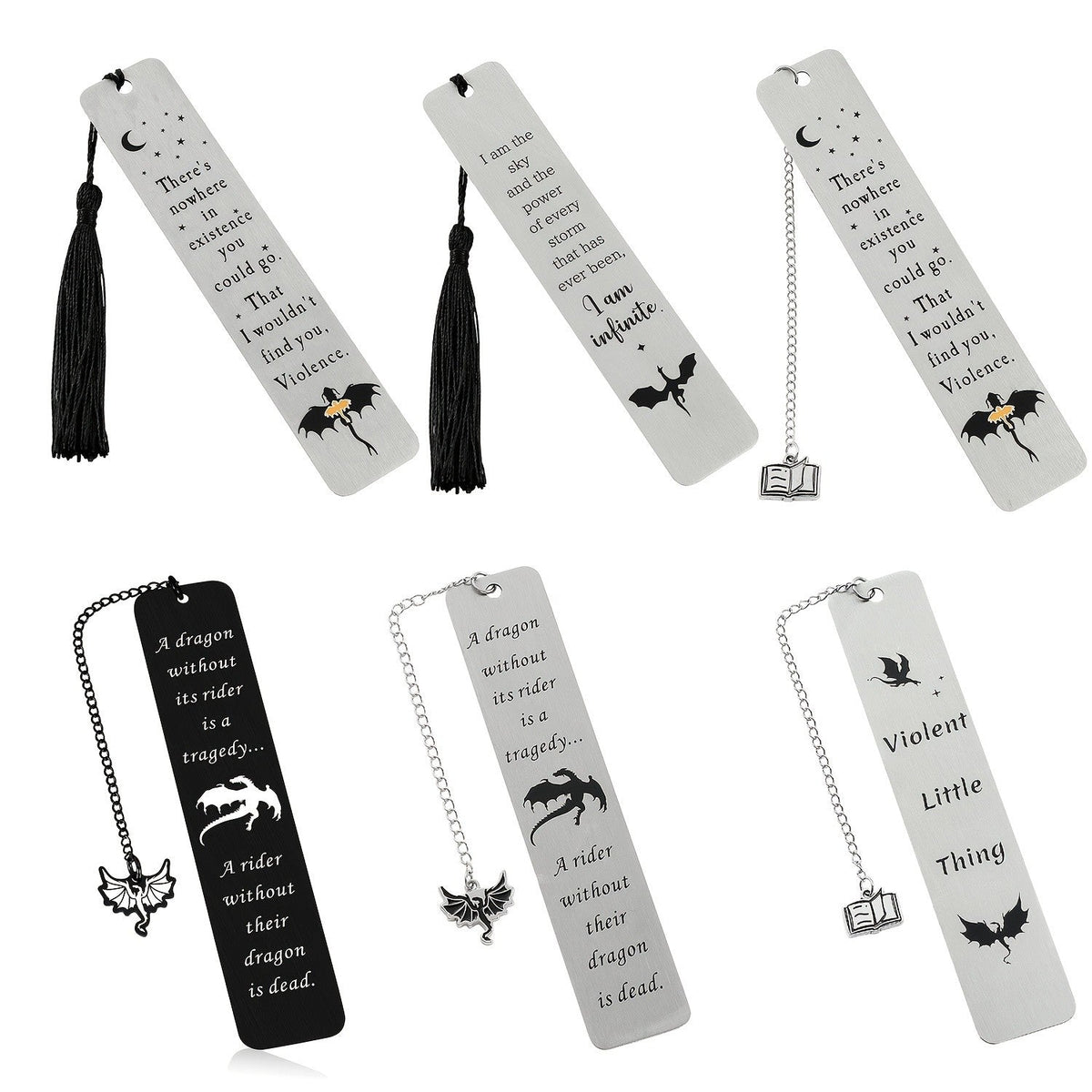 Dragon Engraved Bookmark