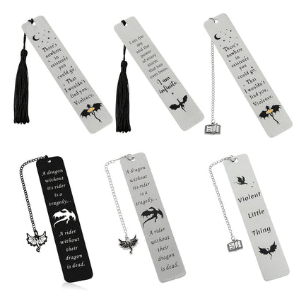 Dragon Engraved Bookmark