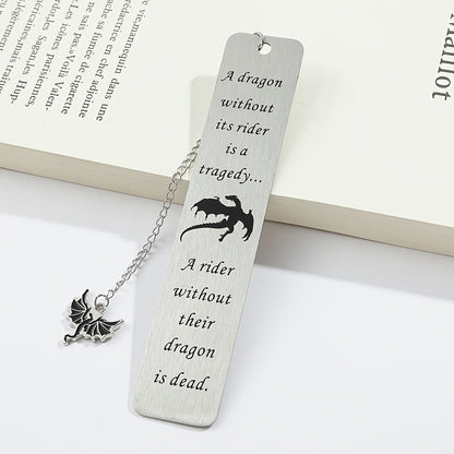 Dragon Engraved Bookmark
