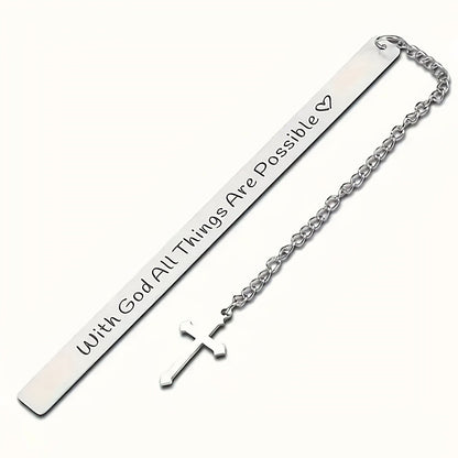 With God All Things Are Possible Bookmark
