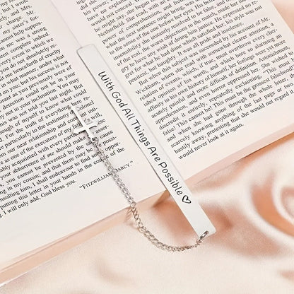 With God All Things Are Possible Bookmark