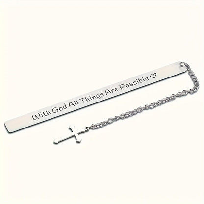 With God All Things Are Possible Bookmark
