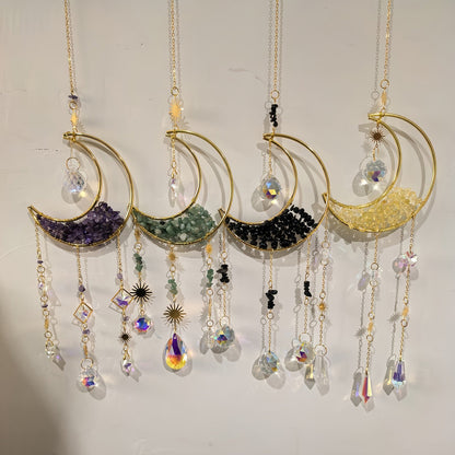 Crystal Moon Sun Catcher