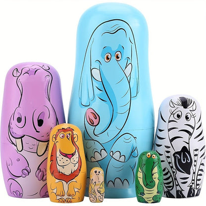 Wildlife Nesting Dolls Set
