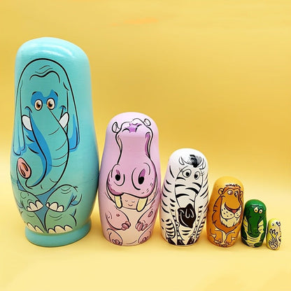 Wildlife Nesting Dolls Set