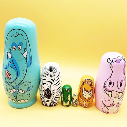 Wildlife Nesting Dolls Set