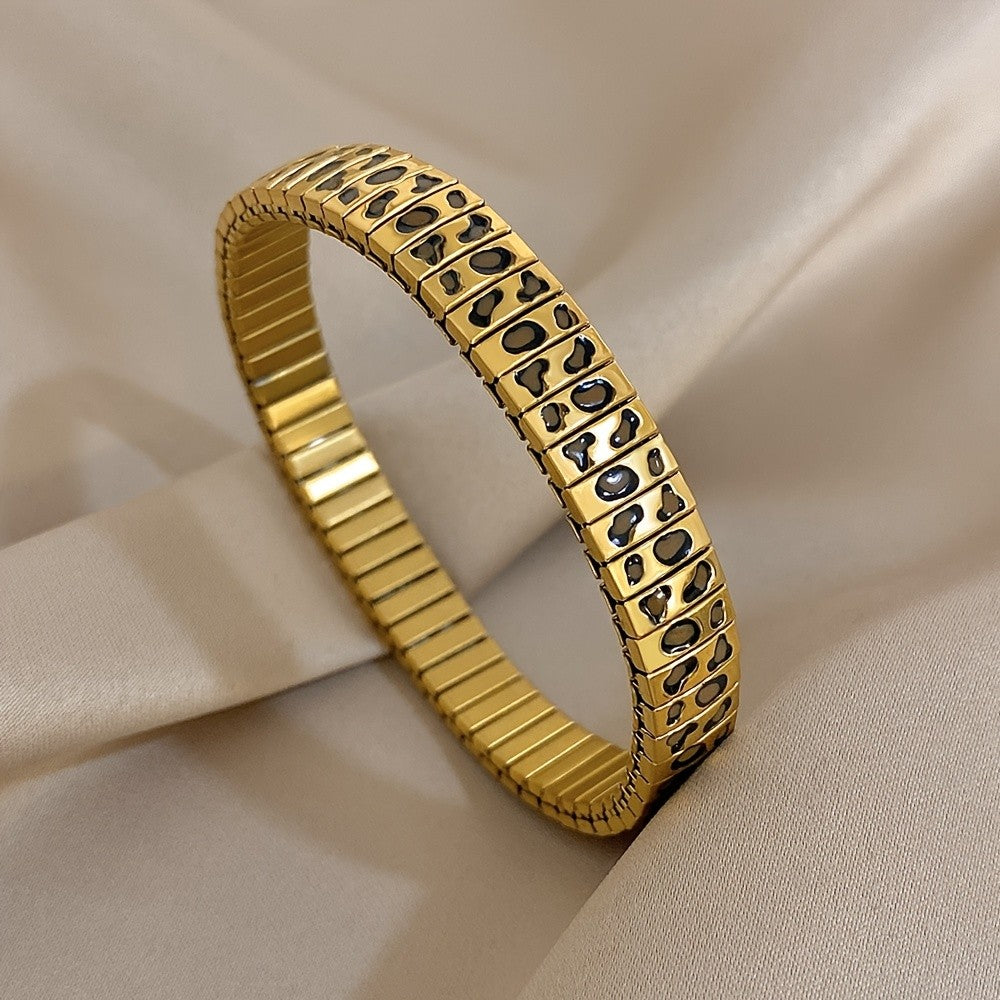 Leopard Link Bracelet