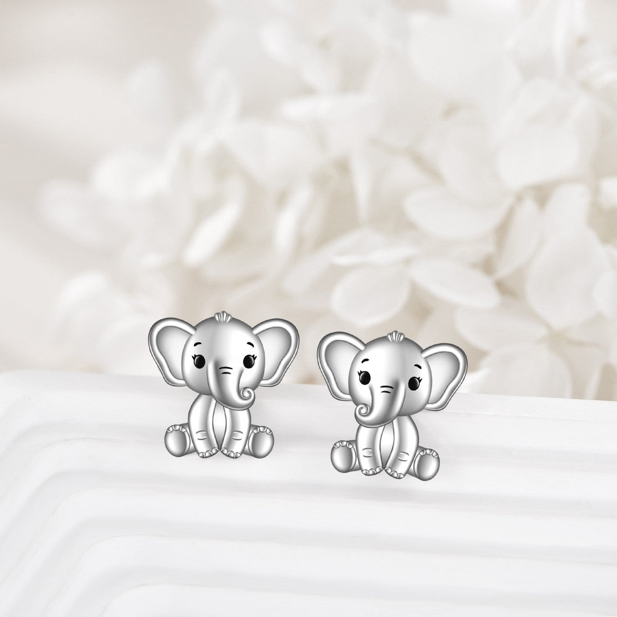 Cute Elephant Stud Earrings