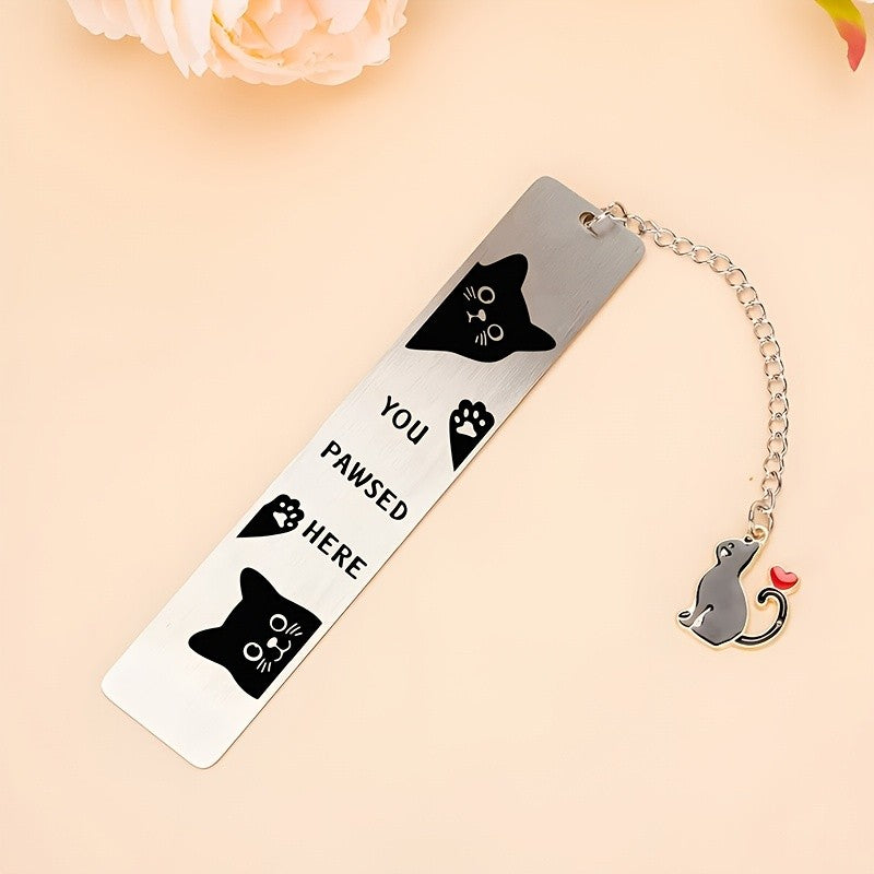 Cat Paw Quote Bookmark
