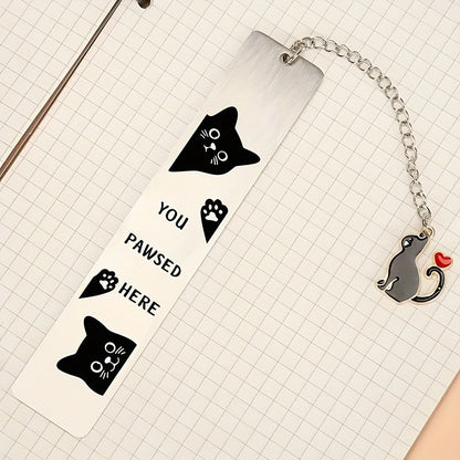 Cat Paw Quote Bookmark