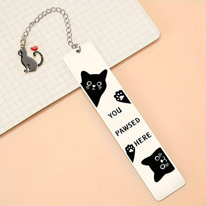 Cat Paw Quote Bookmark
