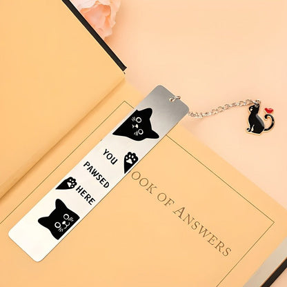 Cat Paw Quote Bookmark