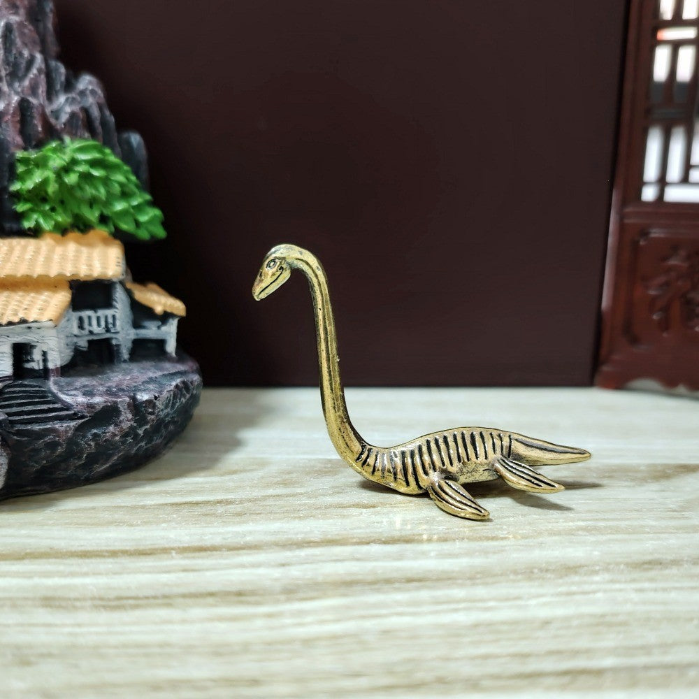 Long Neck Sea Creature Brooch