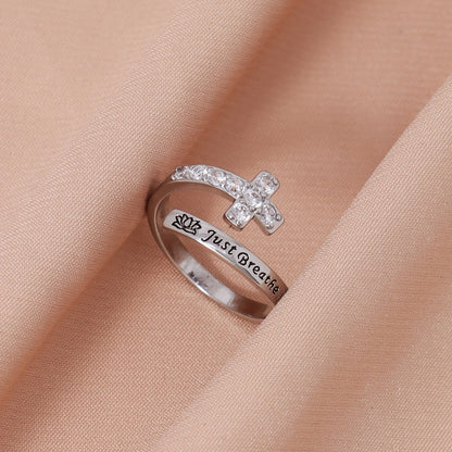 Faith & Love Cross Ring