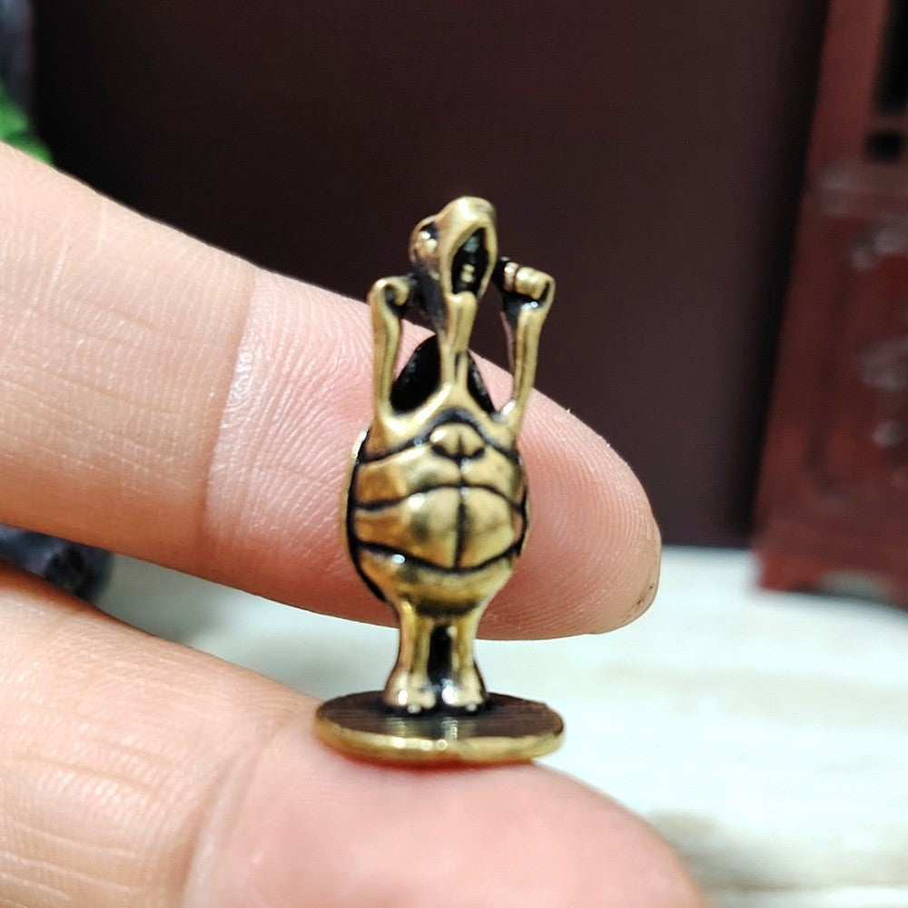 Standing Turtle Figurine