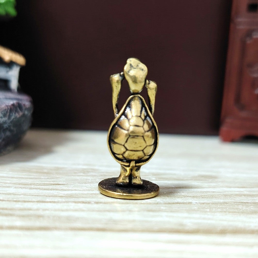 Standing Turtle Figurine