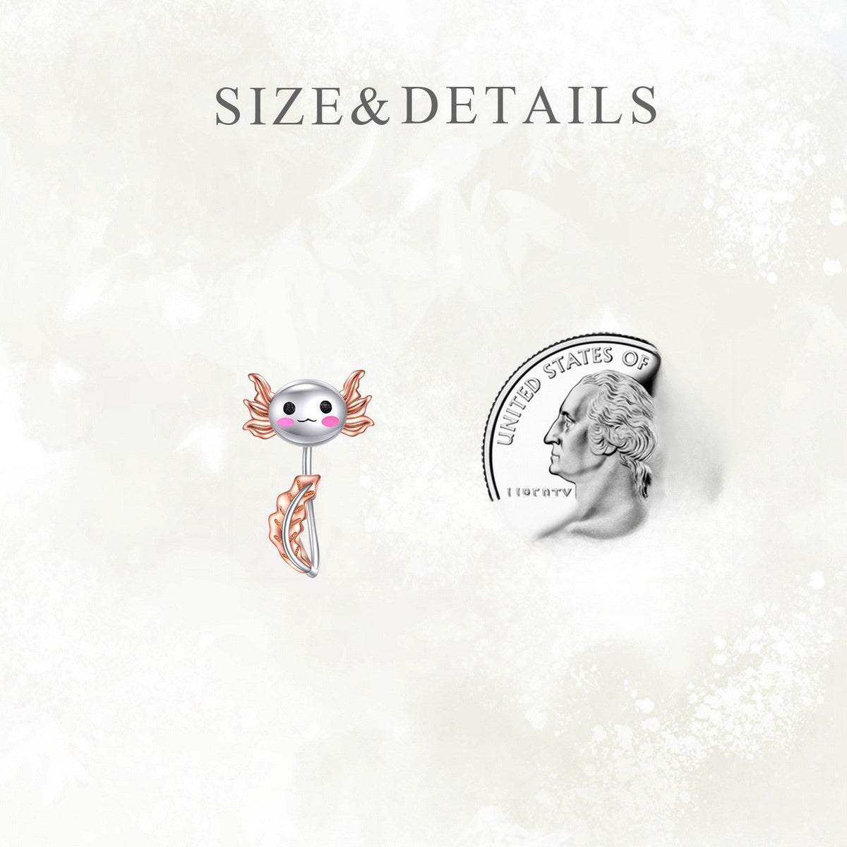 Cute Axolotl Dangle Earrings