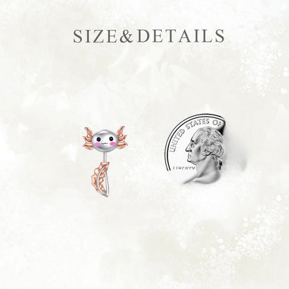 Cute Axolotl Dangle Earrings