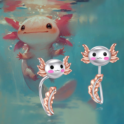 Cute Axolotl Dangle Earrings