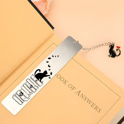 Cat & Butterfly Stack Bookmark