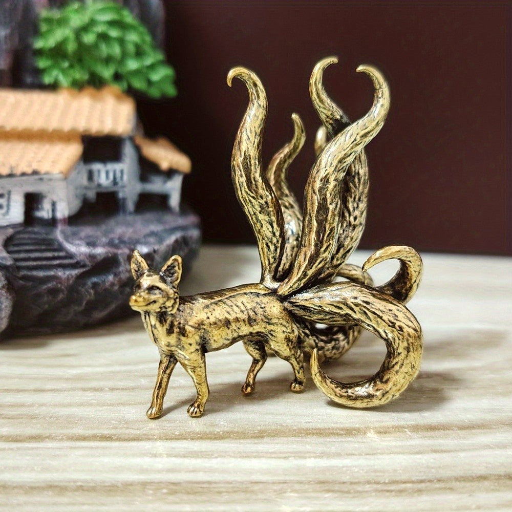 Nine-Tailed Fox Sculpture