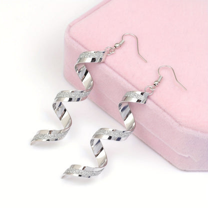 Spiral Ribbon Earrings