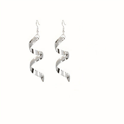 Spiral Ribbon Earrings