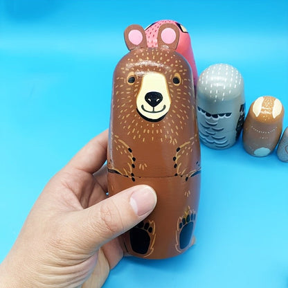 Woodland Animal Nesting Doll Set