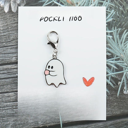 Ghost Pocket Hug Keychain