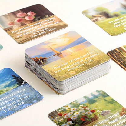 Scenic Landscape Scripture Card Set