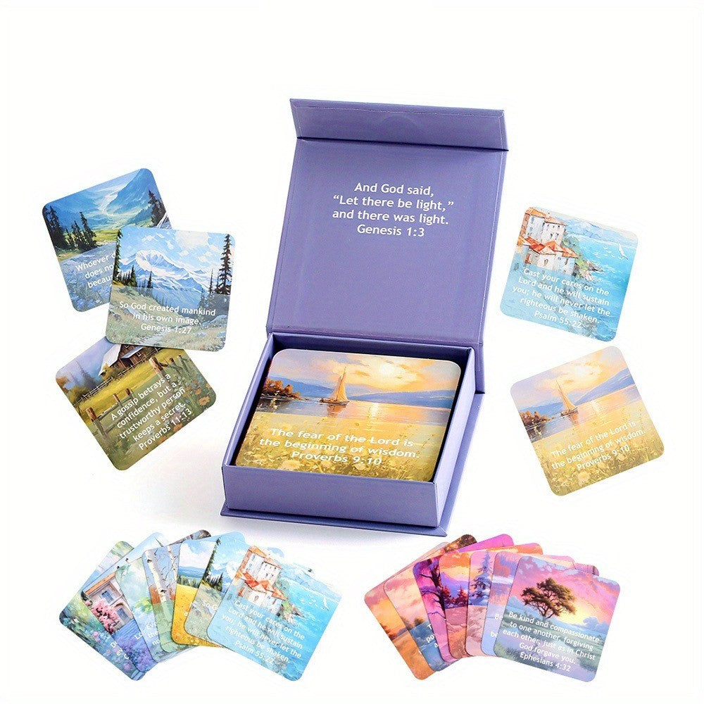 Scenic Landscape Scripture Card Set