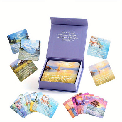 Scenic Landscape Scripture Card Set