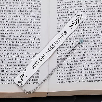 One More Chapter Stone Bookmark