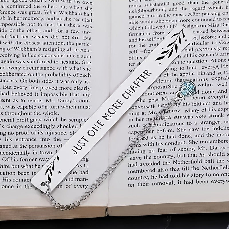 One More Chapter Stone Bookmark