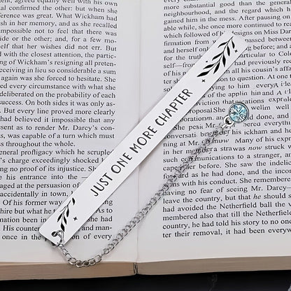 One More Chapter Stone Bookmark