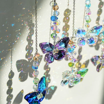 Crystal Butterfly Suncatcher