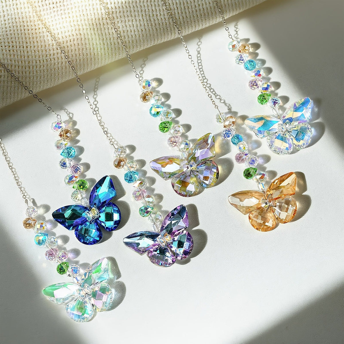 Crystal Butterfly Suncatcher
