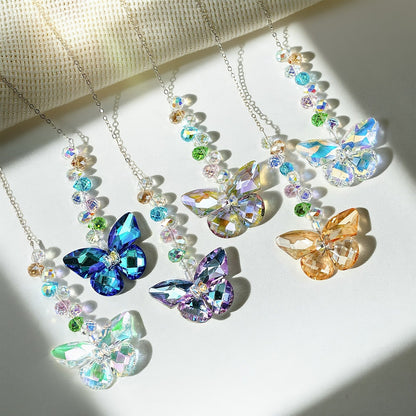 Crystal Butterfly Suncatcher