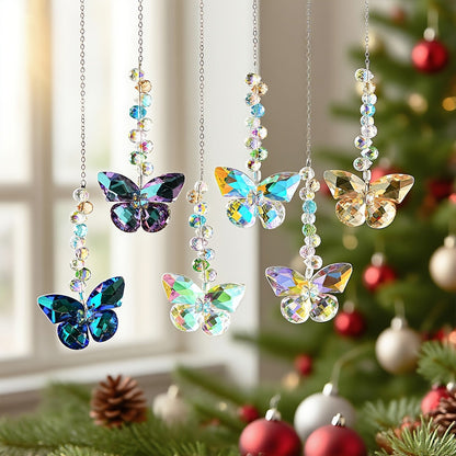 Crystal Butterfly Suncatcher