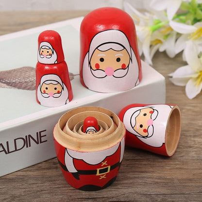 Santa Nesting Doll Set