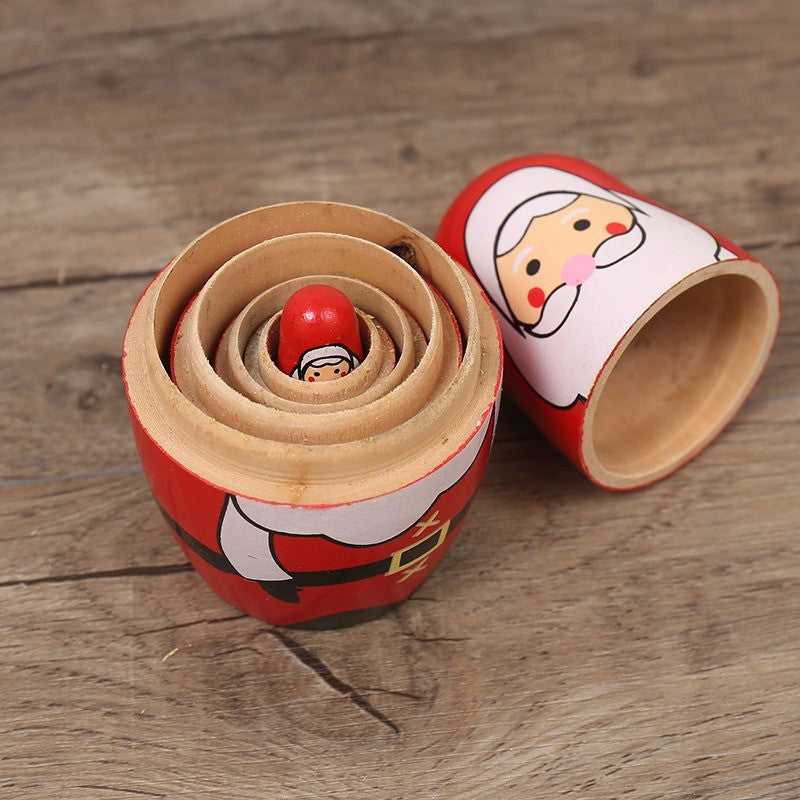 Santa Nesting Doll Set